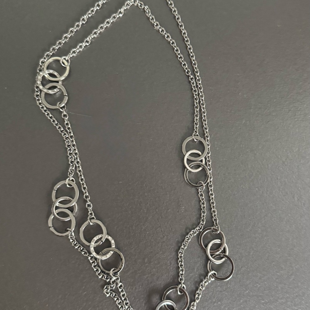 Elegant Silver Chain Necklace
